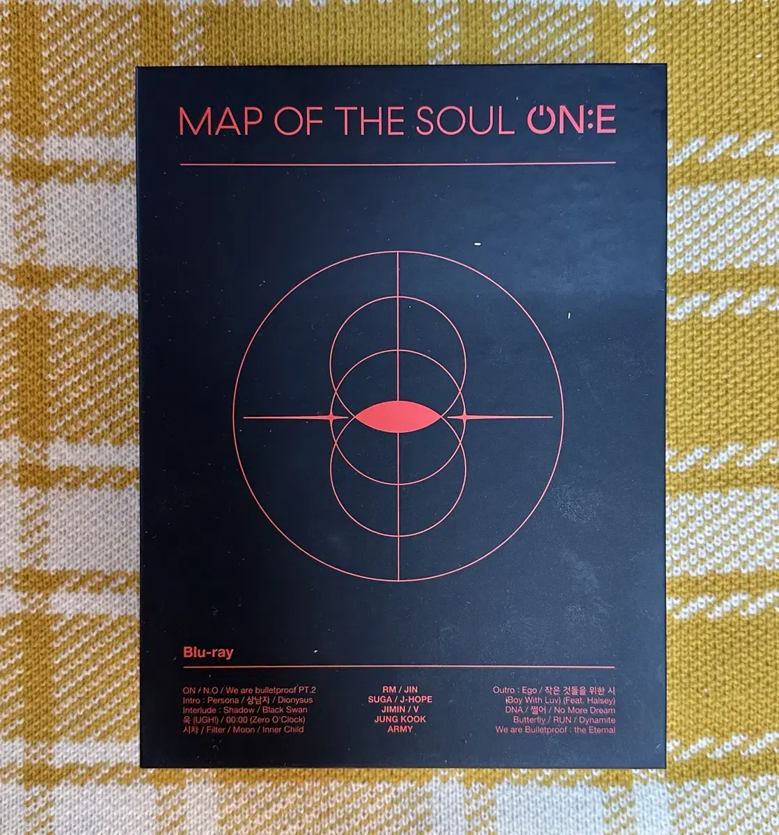 방탄 map of the soul 블루레이